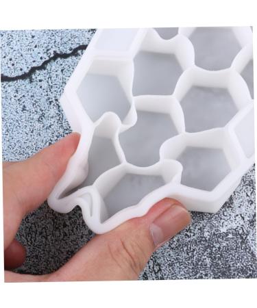 Alipis 2pcs 12 Silicone Molds Ice Molds Cocktail Ice Making Mould Refrigerator Ice Mold Ice Tray Ice Cubes 13X9 CM White - Buy Online on GoSupps.com