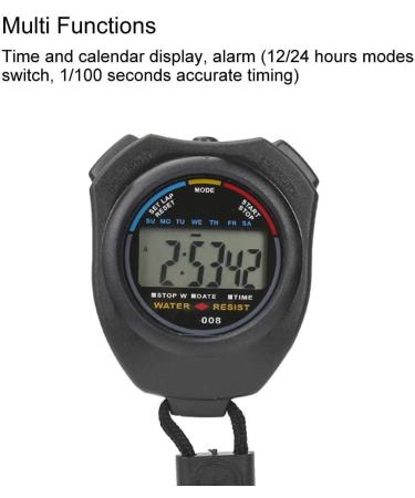 Buy 2-Pack Multifunctional Digital Stopwatch Timer with LCD & Compass - Ideal for Running & Sports Training | International Shipping Available - Buy Online on GoSupps.com