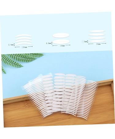 Housoutil 60 Sheets Clear Tape Metal Hairpin Stick Eyelid Sticker Tape Double Eyelid Sticker Invisible Eye Lift Sticker Eyelid Tape Fiber Eyelid Lace Man Eye Patch White Lasting - Buy Online on GoSupps.com