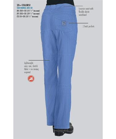 KOI Lite 721 Women's Peace Scrub Pant Medium Black - Comfort and Style for Healthcare Professionals - Buy Online on GoSupps.com