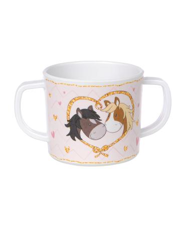 Sigikid 25271 Melamine Set - Pony Love | Kid-Friendly Tableware for Ages 36+ | White/Red/Yellow - Buy Online on GoSupps.com