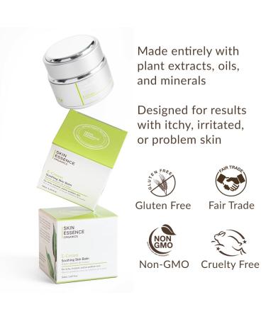 Skin Essence Organics E-Cream Soothing Skin Balm - Nourishing Moisturizer for Sensitive Skin | International Shipping Available - Buy Online on GoSupps.com