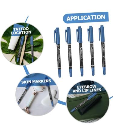 FRCOLOR 5pcs White -safe Surgery Pen Pen Grease Pen Eyebrow Pencil 13.9x1.8cm Blue - Buy Online on GoSupps.com