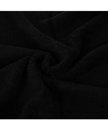 CASA COPENHAGEN Solitaire 600 GSM 6-Piece Towel Set - Super Soft Egyptian Cotton - White + Black - Buy Online on GoSupps.com