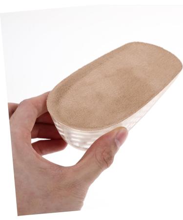Didiseaon Half Insoles - Leather Height Increase Elevator Insoles for Men & Women | Comfort Lift Pads for Dress & Sports Shoes - Buy Online on GoSupps.com