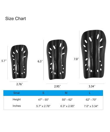 Luwint Kids Shin Guards - Soccer Shin Pads with Pocket Sleeves & Compression Cushioned Brace for Boys Girls Youth & Teens - Black M - Buy Online on GoSupps.com