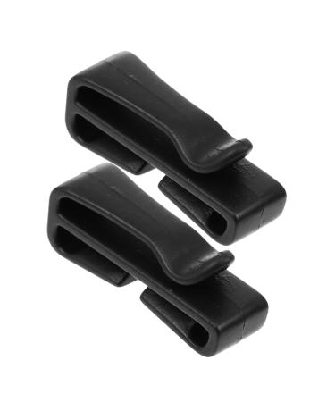 Beaupretty 1 pair of masked hooks plastic protective mask ear protection hook plastic hooks for hanging facial masking shield made of plastic mask connection tool ski connector security clip helmet