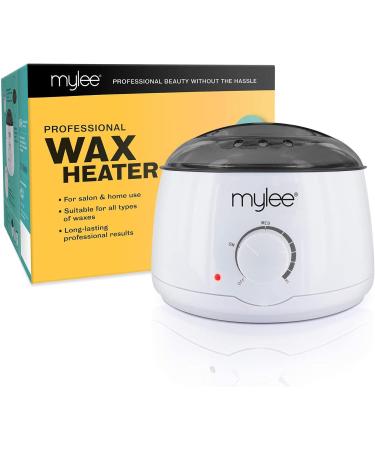 Mylee Salon Quality Rose Waxing Kit with Heater, Strips, Spatulas, Pre & After Care Lotion - Professional Hair Removal Set - Buy Online on GoSupps.com