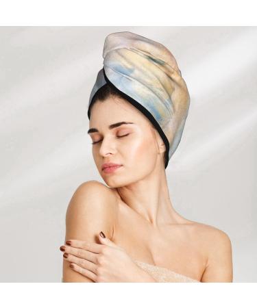 Buy Cat Looks in The Mirror Microfiber Hair Towel - Soft Super Absorbent Wrap for Women | Quick Dry Coral Velvet for Long Curly & Thick Hair - Buy Online on GoSupps.com