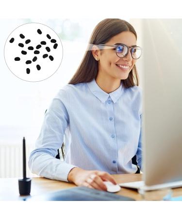 Gleavi 20 Pair Myopia Frame Nose Pads - Thin Silicone Ear Pads for Glasses Repair & Gentle Protection - Air Pillow Gel Sunglasses Tools - Buy Online on GoSupps.com