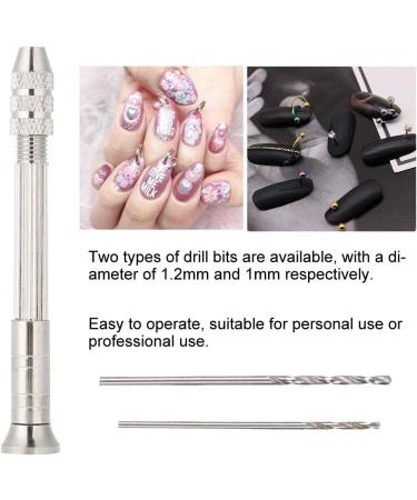 Manual Nail Piercing Tool Manual Punch Nail DIY Pendant Punch Nail Tools Manicure Accessories - Buy Online on GoSupps.com