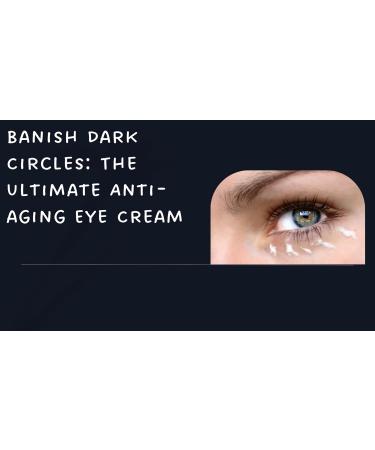 Buy Anti-Aging Under Eye Cream with Jojoba Oil & Vitamin E - 15 ML | Rejuvenate & Brighten Dark Circles - Buy Online on GoSupps.com