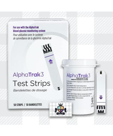 AETN Creations Alphatrak 3 Test Strips Pack of 50 Trusted Veterinary Approved Accurate and Easy-to-Use Pet Glucose Monitoring Strips for Cats and Dogs - Buy Online on GoSupps.com