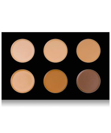 SHANY Cream Contour & Highlight Palette - Layer 1 - Refill for 6 Layer Mini Masterpiece Collection - Buy Online on GoSupps.com