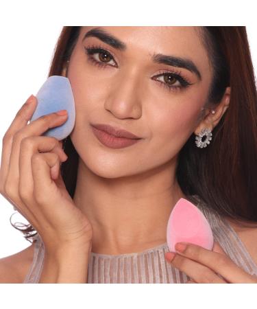 Praush Microfiber Makeup Sponge Blender - Soft Latex-Free Blush Pink - Bloggers Favorite Beauty Tool - Buy Online on GoSupps.com