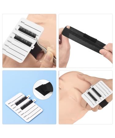 Eyelash Display Board | Acrylic Lash Holder Tray for Extensions | 7.9x5.4 cm | Best Lash Extension Supplies - Buy Online on GoSupps.com