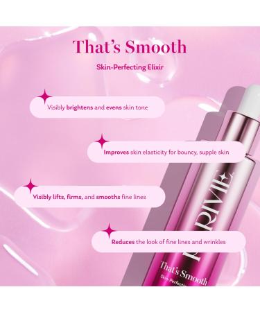 Parivie That s Smooth Skin-Perfecting Elixir Lightweight Brightening Essence with AHA Fruit Acids Beta Glucan & Arginine Visibly Brightens and Smooths Skin Tone 1.7 fl oz - Buy Online on GoSupps.com