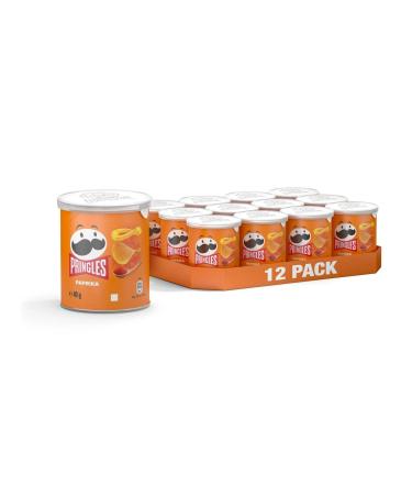 Pringles Paprika Tub 40g (12 Pack Bundle)