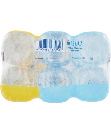 Eva Natural Water 1.5L (Pack of 6) - Buy Online on GoSupps.com