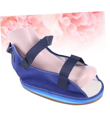 Mobestech Fancy Plaster Shoes & Sandals for Women | Dressy Broken Metatarsal Boot Blue Walking Footwear & Slides - Buy Online on GoSupps.com