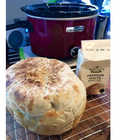 Wright's Premium White Bread Mix 500g X 5 Pack High in Fibre For Machine or Hand Baking Simply Add Water Baking Success Guaranteed Suitable for Vegetarians - Buy Online on GoSupps.com