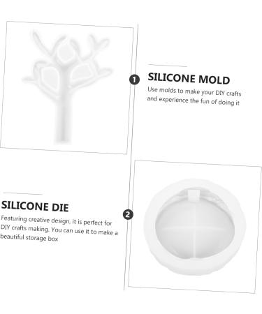 LALAFINA 1 Set Box Storage Box Mold Silicone Molds Manual Mold Resin Tray Crystal Epoxy Mold Simple Cake Mold - Buy Online on GoSupps.com