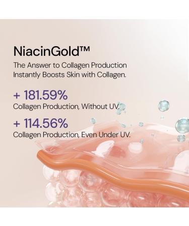 AUL NiacinGold First Essence 150ml Hydrating Skin Balance Care Deep Moisture with 10 Hyaluronic Acids Collagen Support Serum Lightweight Daily Face Essence for Radiant Glow 5.07 Fl Oz (Pack of 1) - Buy Online on GoSupps.com