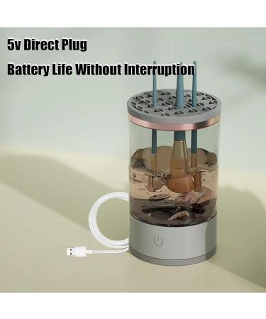 Electric Makeup Brush Cleaner | Automatic USB Brush Cleaning Kit | Deep Clean & Dry Brushes - Buy Online on GoSupps.com