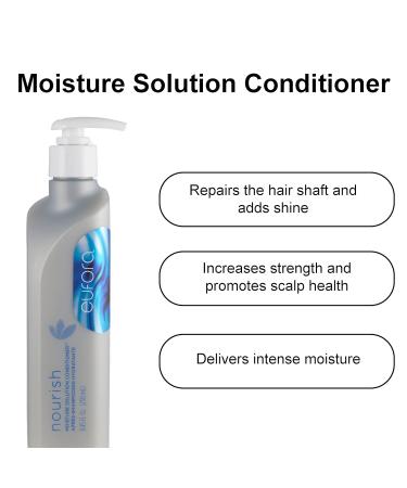 Eufora Nourish Moisture Solution Conditioner - Hydrating Hair Care (8.45 Fl Oz) | Shop Internationally - Buy Online on GoSupps.com