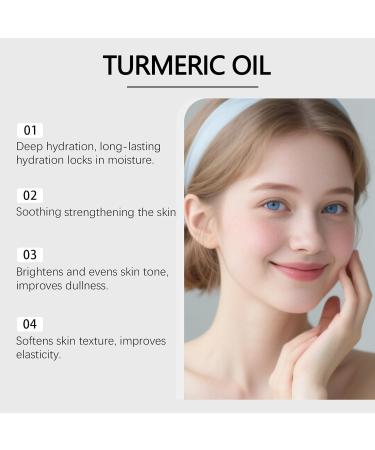  JASUBAI Turmeric Oil for Face & Body Dark Spot Corrector Serum for Lightening Even Complexion Anti-Aging Oil Moisturizing Radiance Serum Improves Dry Rough Skin (4 Pcs) - Buy Online on GoSupps.com