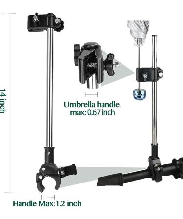 Yobee Umbrella Mount Stand - Adjustable Holder for Bike, Electric Bicycle, Walker, Pram, Stroller - No Tooling Required - Buy Online on GoSupps.com