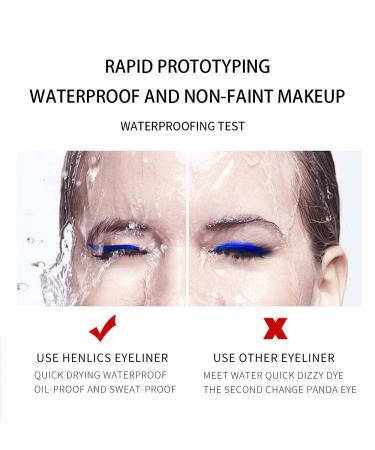 12 Color UV Glow Liquid Eyeliner Set Waterproof Neon Eye Makeup Gift Kit for Women - Buy Online on GoSupps.com