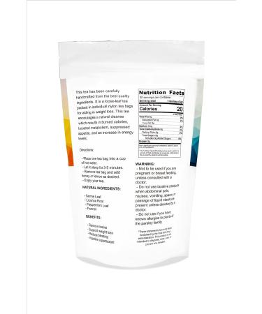 Peak Performance Ultimate Fat Burn & Weight Loss Tea (30 Bags) - Natural Detox, Reduces Bloating, Laxative-Free Cleanse | Fat Burning Tea - Buy Online on GoSupps.com