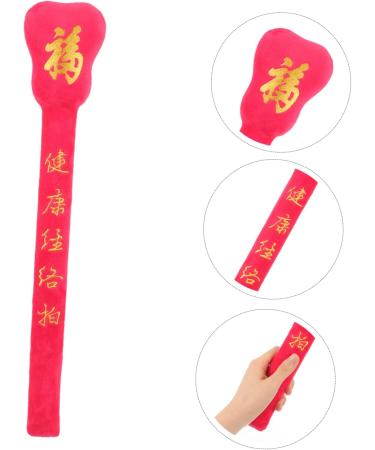 Je Compris Portable Massage Hammer - Cramps Relief & Trigger Point Therapy Device - Red Flannel 49x9cm - Buy Online on GoSupps.com