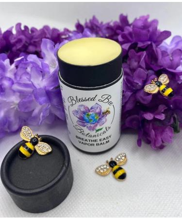 Breathe Easy Vapor Balm Organic Cold & Cough Relief - Buy Online on GoSupps.com