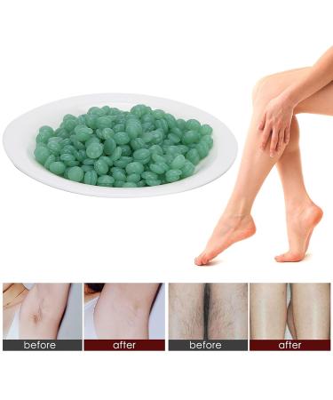 Hard Wax Beans Blue 500g - Painless Hair Removal Wax for Face Body Legs & Bikini | Hot Wax Beads for Smooth Skin - Buy Online on GoSupps.com
