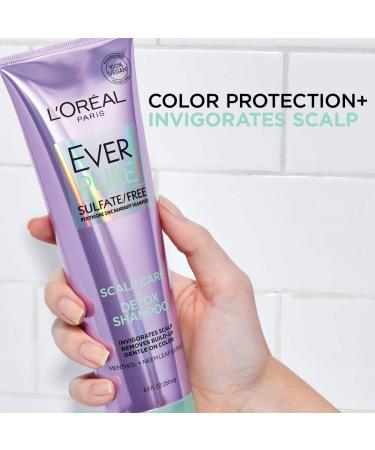 L'Oreal Paris EverPure Scalp Care + Detox Shampoo & Conditioner Set - Sulfate Free 8.5 oz (2 Piece Set) | Buy Internationally - Buy Online on GoSupps.com
