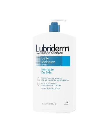 Lubriderm Daily Moisture Hydrating Lotion with Pro-Vitamin B5 - 24 fl. oz - Buy Online on GoSupps.com