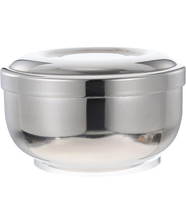 Minkissy 2-Pack Marble Foam Shell Razor & Shaving Soap Containers for Men - Travel-Friendly Rustproof Steel 11x5.5cm - Buy Online on GoSupps.com