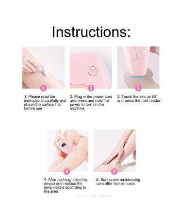 Professional Laser Hair Removal for Women & Men - 400 000 Flash Skin Rejuvenation Epilator - Buy Online on GoSupps.com