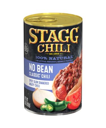 Stagg CLASSIC Chili No Beans 15 Ounce (12-Pack)