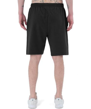 Smith & Solo Men's Sports Pants - Black Running Shorts Summer Cotton Bermuda & Fitness Training Trousers - Buy Online on GoSupps.com