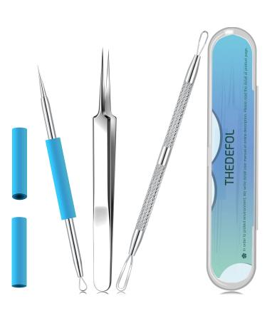 Best Acne Removal  Blackhead Remover  Pimple Comedone Extractor  Blemish Whitehead Removing  Popping Zit Tool  Popper Kit  for Nose Face