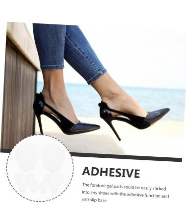Buy 5 Pairs Anti-Slip Gel Insoles - Forefoot Pads for Heels | Cushioned Plantar Support - Non-Slip Shoe Inserts - Buy Online on GoSupps.com