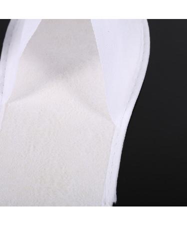 Gototop 10 Pair Disposable House Shoes for Guests | Non-Slip Comfortable Fleece Travel Slippers for Men Women & Children - Ideal for Hotels & Spas - Buy Online on GoSupps.com