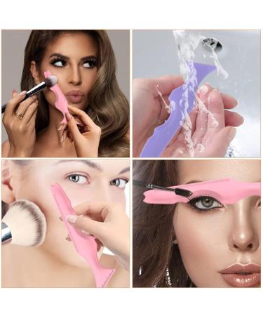 Beavorty Marscara Drawing Aid 2pcs Eyeliner Stencil Silicone Wing Tip Eyeliner Aid Eyebrow Pencil Stencil Reusable Eyeliner Applicator Guide Lipstick Tool Silicone Beauty Ruler - Buy Online on GoSupps.com