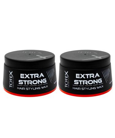 Totex Extra Strong Hairwax I Extra Strong Hair Styling Wax I fragrance deep blue fragrant hair wax I shiny and natural hair look i maximum control i 150ml (2 pieces) sweet 150 ml (2 Pack)