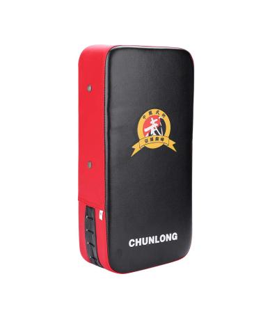 Dilwe Target Punching Pad, Quality PU Leather Taekwondo Kick Pads Boxing Karate Pad Muay Thai Martial Art Kickboxing Punch Mitts Punching Bag Kicking Shield Training Red