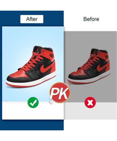 JOMBOFUN 4 Pair Shoe Crease Protectors for Sneakers - Premium Anti Crease Guards for Air Force 1, Jordan 1, Dunk Low & More | Men's Size 7-12/Women's Size 5-8 - Buy Online on GoSupps.com
