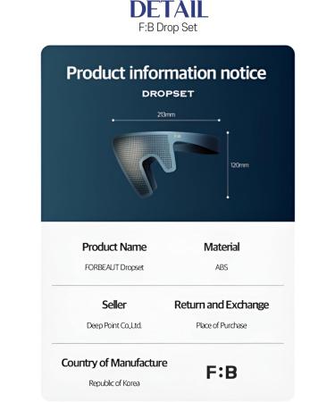 Buy FORBEAUT Drop Set - Men's Hair Styler & Straightener | Compact Hair Tools for Perfect Grooming Anytime Anywhere - Buy Online on GoSupps.com